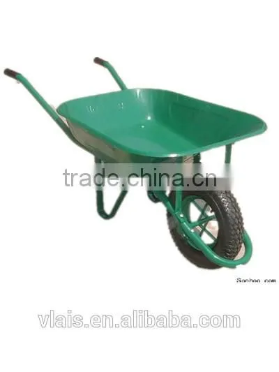 WB6400 solid wheel construction heavy duty wheelbarrow