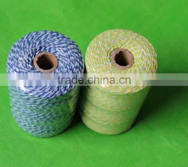 2mm*200yds Three Colors Twisted Baker Twine for Gift Packing Cooking Party Wedding Decorating and DIY photo-3
