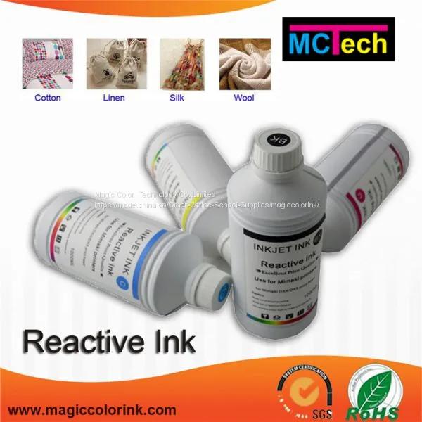 Atexco China Factory Supply Reactive Dye Ink for Digital Textile Printing for Wool Printing