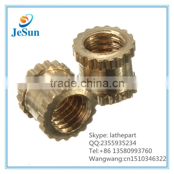 Made in China Brass Insert Threaded Nut ,brass Knurling Nuts photo-6