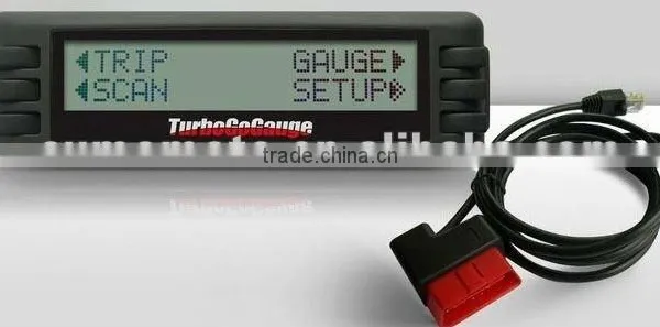 TURBOGAUGE IV 4 AUTO TRIP VEHICLE COMPUTER with Digital Gauges, Scan Tool
