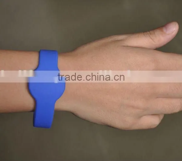 ISO 15693 ICODE SLI-S Waterproof RFID Silicone Wristband NFC Bracelet photo-2