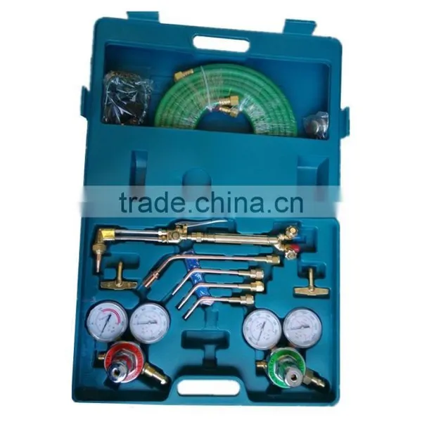 Welding Cutting Outfits Kit / Gas Welding Tool Kit With Regulators / Portable Gas Welding Kit With Oxygen/Acetylene Regulator photo-2