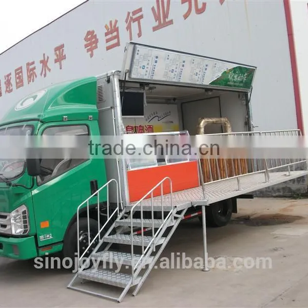 Small Electric Box Truck for Sale Container Garbage Truck photo-6