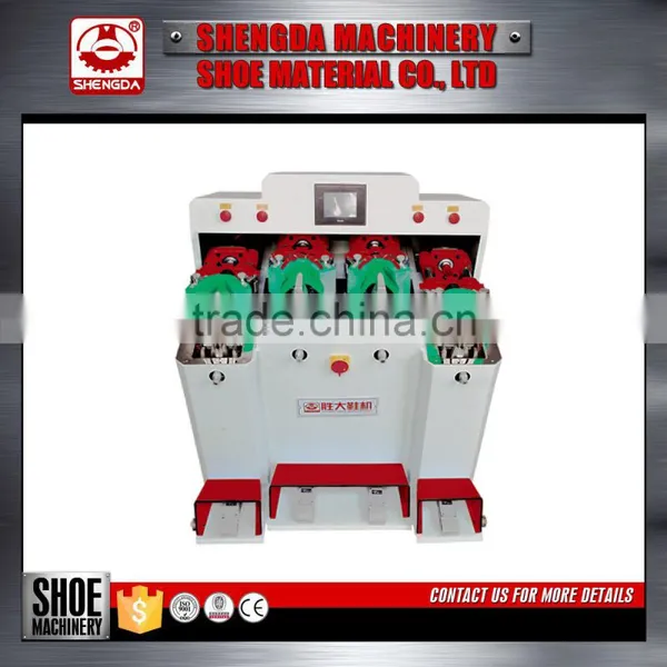 Horizontal Heel Setting Machine With Four Coolers