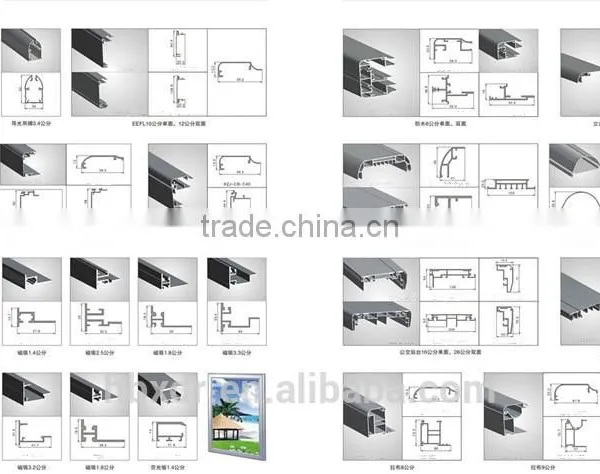 China Xindongrui Aluminum Factory High Quality Aluminum Extrusion Profile for Slim Picture Frame Light Box photo-5