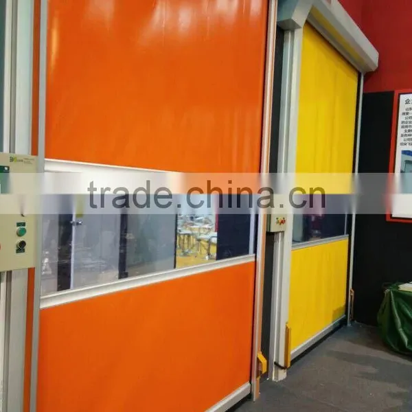 32oz Pvc Tarpaulin Fabric for Rolling Shutter Door Fire Retardanct photo-4