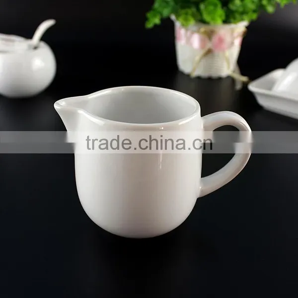 Factory Custom Design Your Own Dinnerware Porcelain Cruet Bottle / Plate With Lid / Milk Jug Ceramic Used Restaurant Dinnerware photo-6
