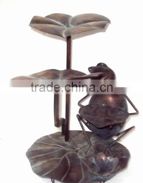 Metal Frog Water Fountain, Art Metal Water Fountains, Indian Water Fountains, Interior Water Fountains photo-4