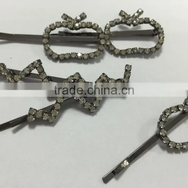 Hot Sale Fashion Cute Rhinestone Hair Clips Hair Accessories For Women photo-4