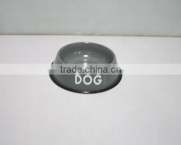 The Pet Dog Bowl Metal Pet Bowl Basin Bowl Anti Collision photo-2