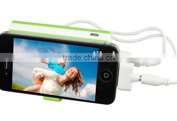 OEM Desk Plastic Phone Holder With Power Bank 3600mAh photo-3