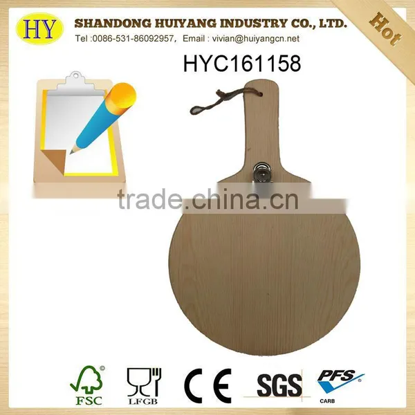 Wholesale Custom Pine Wood Writing Pad Board With Clips photo-2