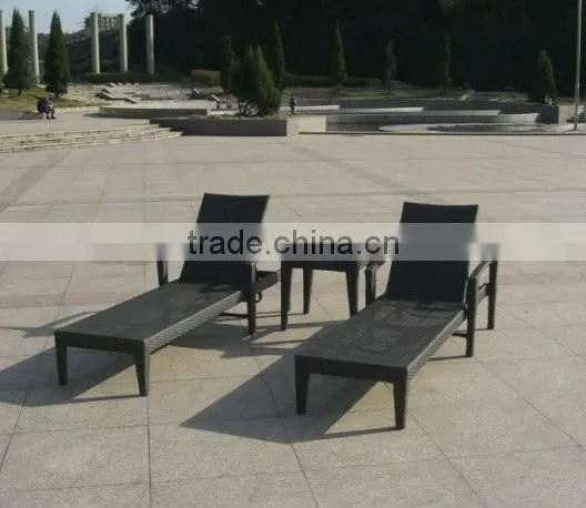Adjustable Outdoor Rattan Daybed Lounger photo-3