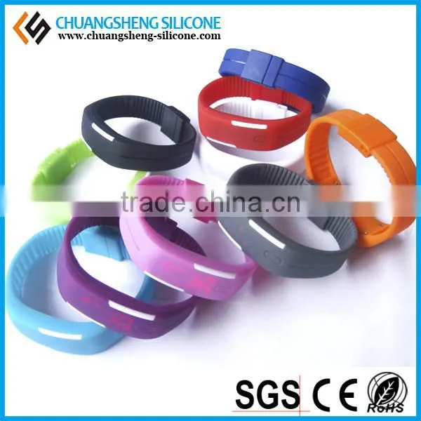 Wholesale Simple Silicone Led Wristwatches photo-6