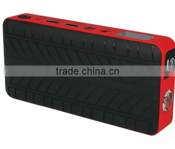 JB1234 Multi Function 12 24 Volt Jump Starter Portable Battery Charger Powerbank 12000mah photo-2