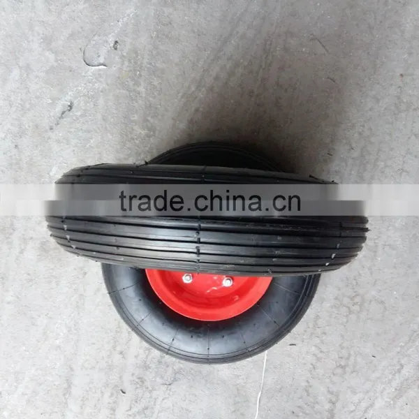 13inch Line Pattern Pneumatic Wheel 4.00-6 photo-2