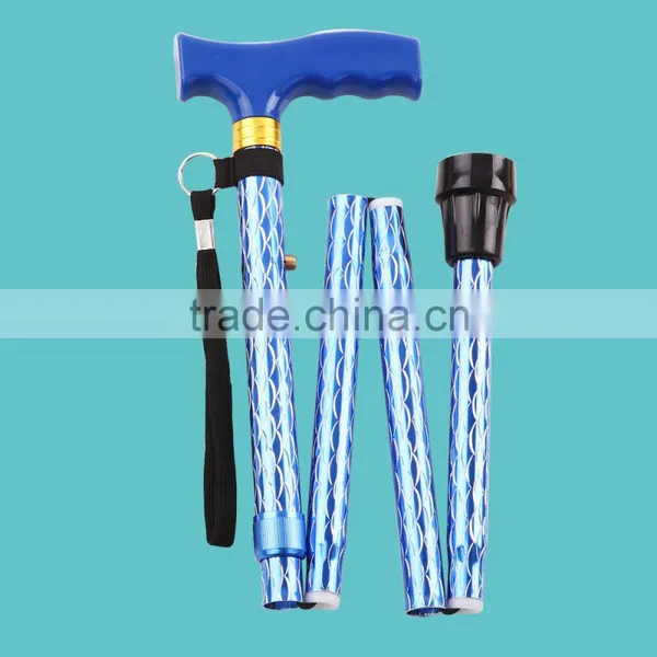 Engraving Walking Stick Folding Walking Stick photo-4