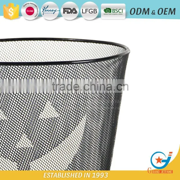 Iron Dust Garbage Bin Outdoor Waste Containers photo-5