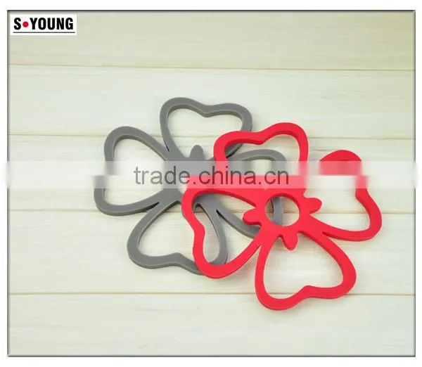 16009 Heart Shape Silicone High Temperature Heat Insulation Mat Kitchenwares Silicone Mat Flexible Silicone Heating Mat photo-3