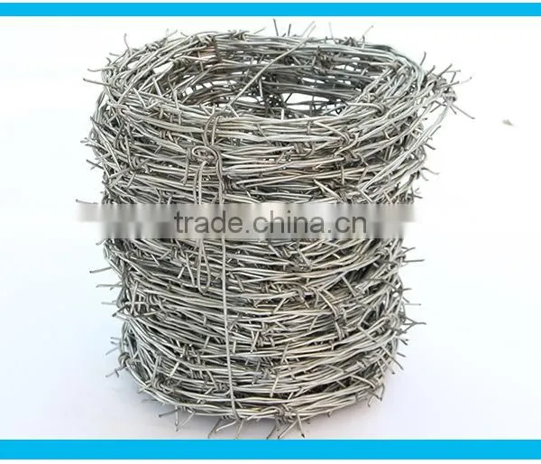 China Supplier Galvanized Stainless Steel Barbed Wire photo-2