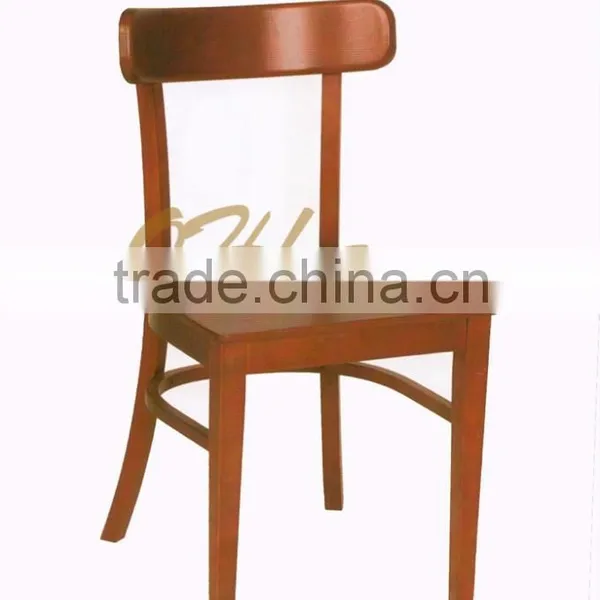 Wholesale Restaurant Solid Wood Seat Dining Restaurant Coffee Chair photo-2