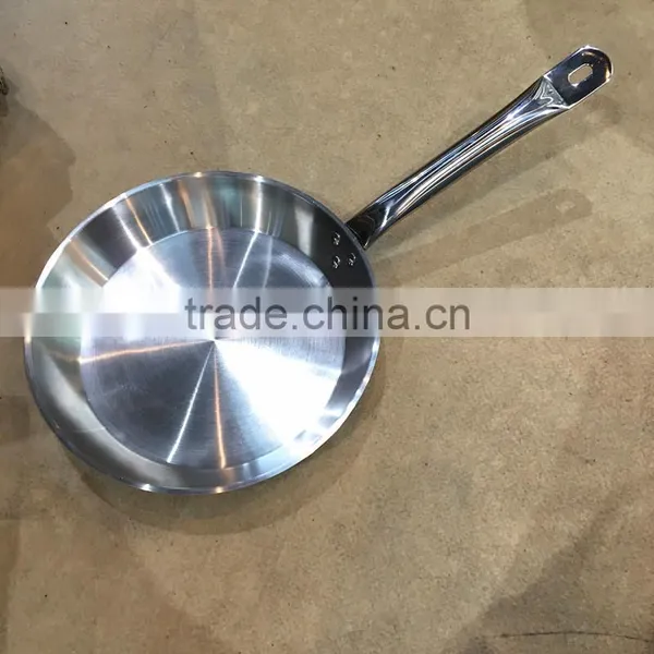 Stamped Fry Pans Tainless Steel Pots Frying Pan Top Products Hot Selling photo-4