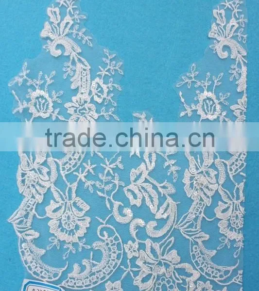 Chinese Factory Directly Selling Embroidery Lace Trim for Bridal With Bottom Price