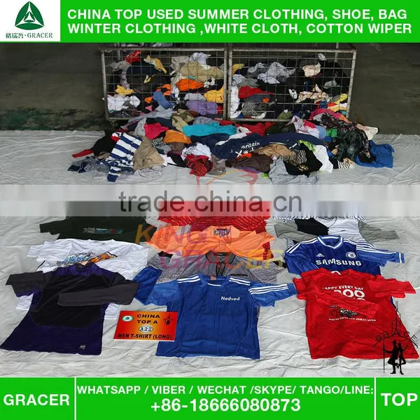 Recycling Bundle In Bales Men Long Sleeve T-shirt Used Clothing Uk Style Sorted photo-2