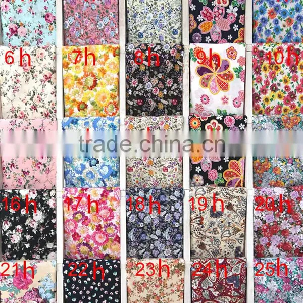 Floral Printed Cotton Fabric Factory Wholesale Garment Fabric photo-4