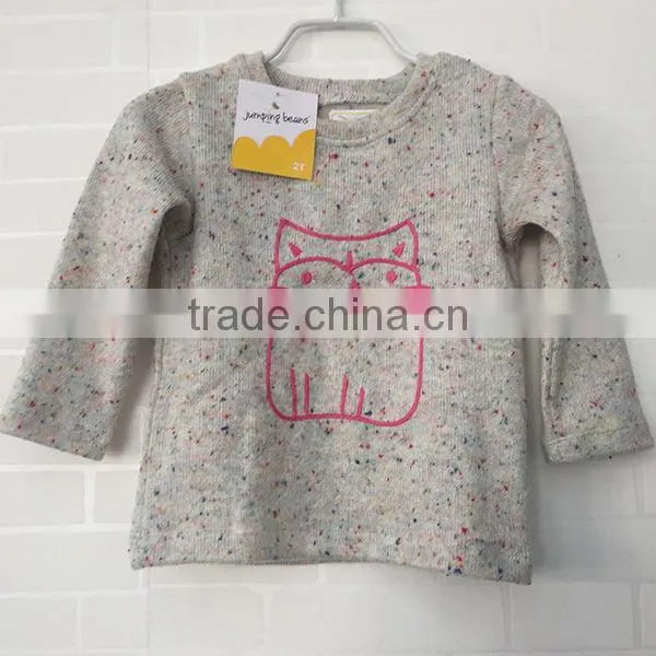 S80009A Newest Style Winter Autumn Head Long Sleeve Knit Sweater Children Gir photo-4