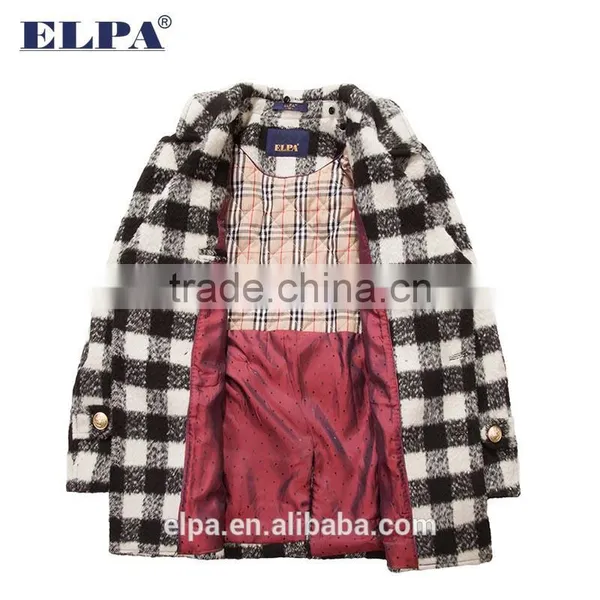 ELPA Latest Design Wool Coat Long Warm Overcoat Winter Kids Coat photo-4