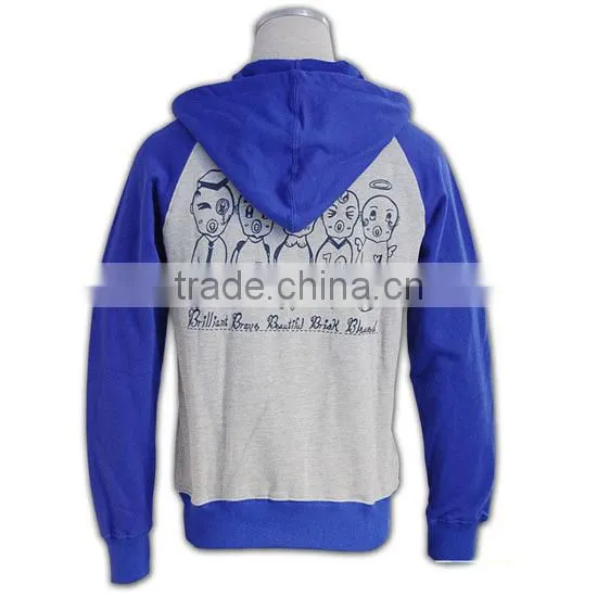 High Quality Lighter Zipper up Blue Children Winter Jacket photo-3