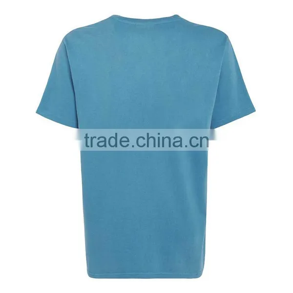 Guangzhou Shandao OEM Manufacturing Casual Summer 200g 40% Cotton 60% Polyster Short Sleeve O-neck Custom Men Fishing T Shirt photo-3