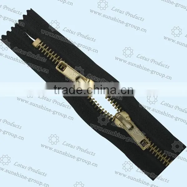 20cm Brown Metal Zipper High Quality Zipper photo-2