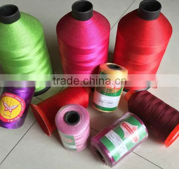 Custom High Color Fastness Good Elasticity Sewing Thread Polyester photo-5