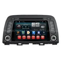 Android Car Audio Player 2014 Mazda 6 / CX-5 In Dash Stereo Navigation System GPS / Glonass