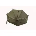 19 Inch Folding UV Parasol Umbrella Automatic Open Close For Advertising