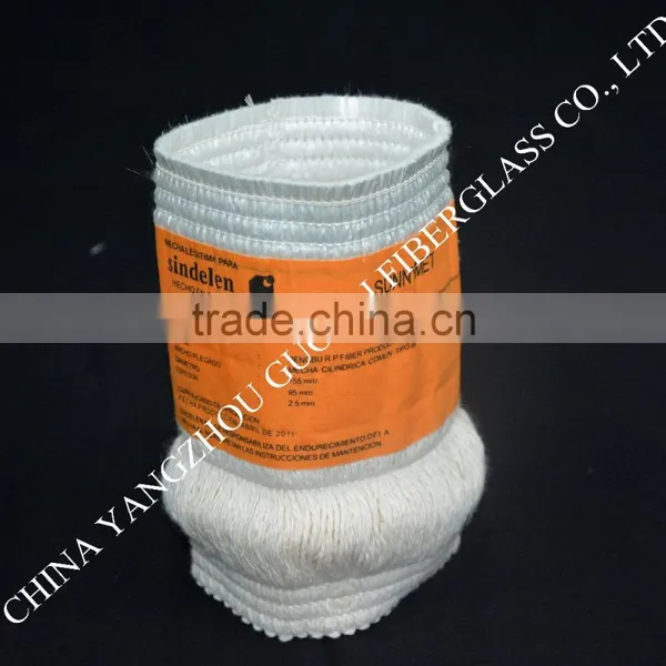 Sufficient Burning and Non-knot Cylindrical Fiberglass Wick for Fuel Oil Furnace