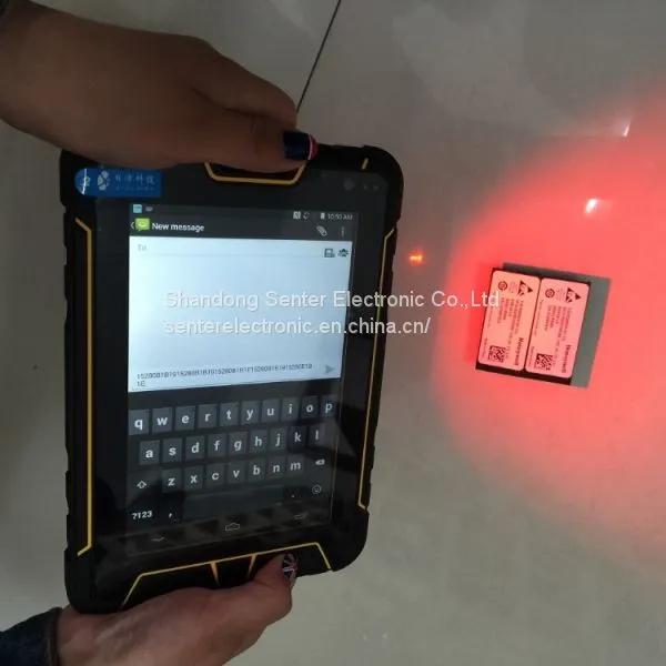 7 Inch Android 5.1 2D Barcode Scanner Rugged Tablet PC Quad Core 1.2ghz RAM 2GB ROM 16GB Rugged Tablet PC ST907W-HG+2 photo-2