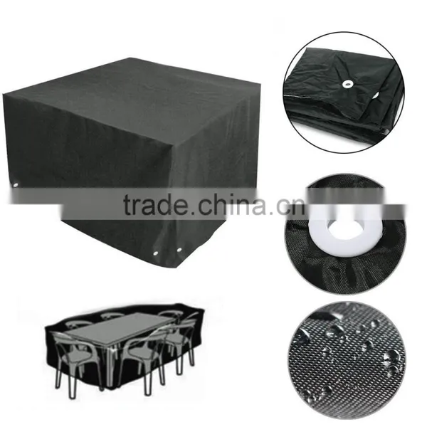 Waterproof Outdoor Furniture Cover Gardern Patio Dining Coffee Table Chair Shelter Durable Breathable Square Cover photo-2