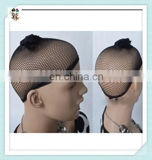 Black Snood Elastic Nylon Stretch Mesh Unisex Wig Caps HPC-0185