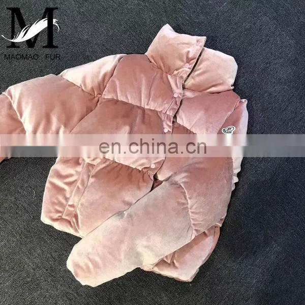 China Clothing Factory High Quality Duck Feather Lady Womens Winter Down Jacket photo-6
