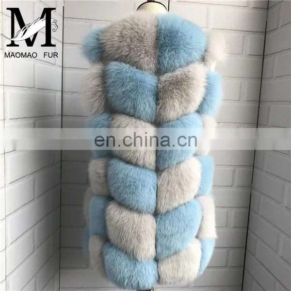 New Arrival 2015 Winter Warm Vest Fashion Women Fox Fur Vest Real Fur Coat photo-6