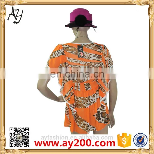 2016 Summer Ladies Chiffon Flowers Printing Dress Casual Dresses Pictures for Women photo-4