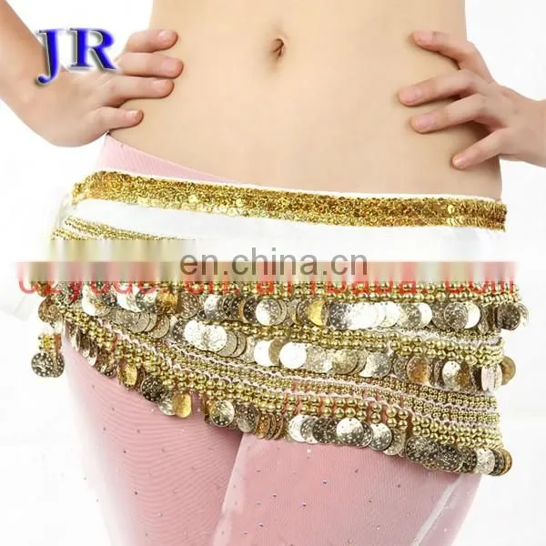 Wholesale 248 and 338 Coins High Velvet Silver Coin Belly Dance Hip Belt Y-2007# photo-3