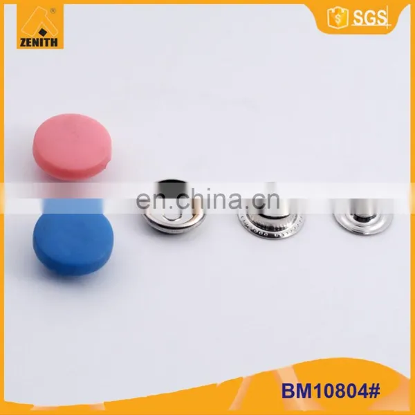 Round Plastic Nylon Cap Shank Snap Button for Coat BM10804 photo-2
