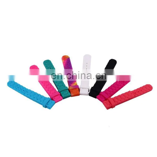 Fancy 23mm Silicone Rubber Watch Strap photo-3