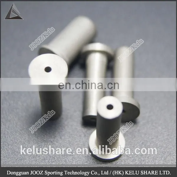 OEM MIM Metal Injection Molding Tungsten Tip Plug Weights With Through Hole photo-2