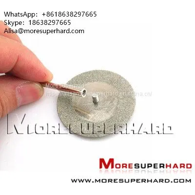 Diamond Rotary Cutting Disc, Mini Disc Alisa@moresuperhard.com photo-2